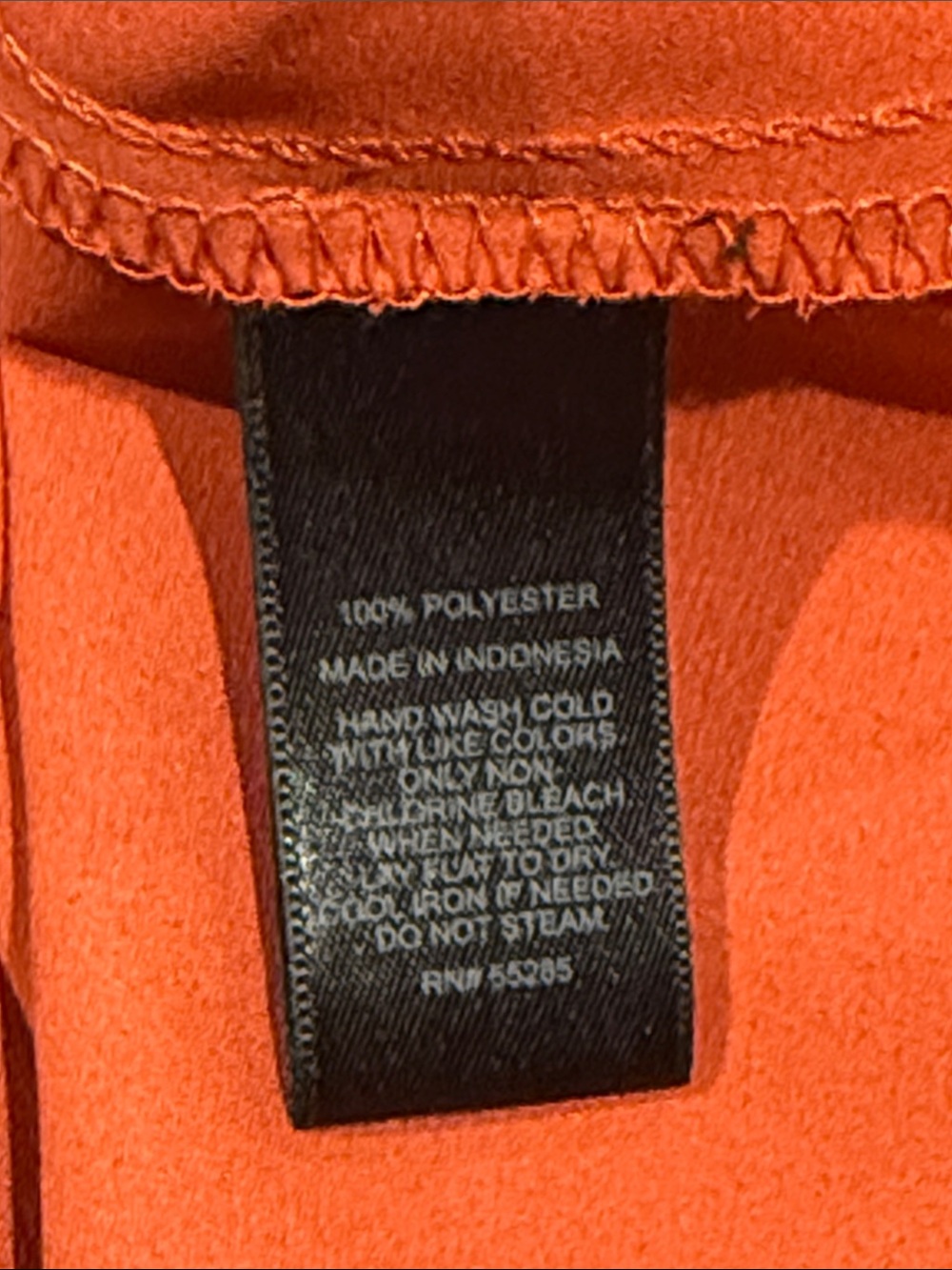 Express Coral Lace-Shoulder Keyhole Sleeveless Top - Picture 7 of 7
